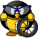 Cyclist Penguin