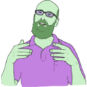 download Steve Lambert Gate Hands clipart image with 90 hue color