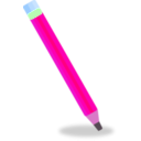 download Pencil clipart image with 270 hue color