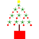 download Christmas Tree clipart image with 0 hue color