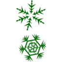 download Snow Flakes clipart image with 270 hue color