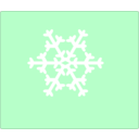 download Weather Symbol Snow Flake6 clipart image with 315 hue color