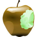 download Apple Bitten Dan Gerhard 01 clipart image with 45 hue color