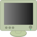 download Monitor clipart image with 45 hue color