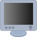 download Monitor clipart image with 180 hue color