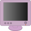 download Monitor clipart image with 270 hue color