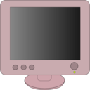 download Monitor clipart image with 315 hue color
