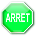 download Arret clipart image with 135 hue color