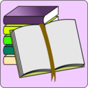 download Books Icon clipart image with 45 hue color