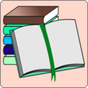 download Books Icon clipart image with 135 hue color