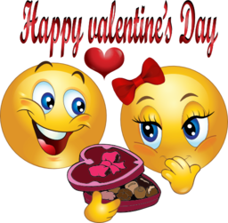 Happy Valentine Smiley Emoticon