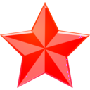 download Star clipart image with 315 hue color