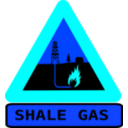 download Warning Shale Gas With Text clipart image with 180 hue color
