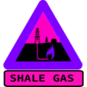 download Warning Shale Gas With Text clipart image with 270 hue color