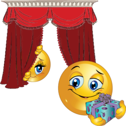 Shy Girl Smiley Emoticon