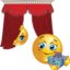 Shy Girl Smiley Emoticon