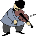 download Fiddler 1 clipart image with 0 hue color