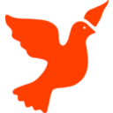 download Peace Dove clipart image with 135 hue color