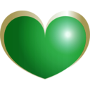 download Heart clipart image with 135 hue color