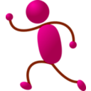 download Stickman 07 clipart image with 135 hue color