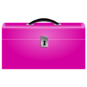 download Red Toolbox clipart image with 315 hue color