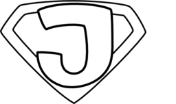 Super Jesus Enhanced Outline