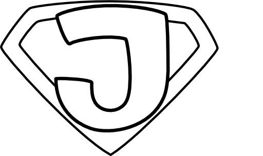 Super Jesus Enhanced Outline