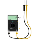 download Digital Multimeter With Leads clipart image with 45 hue color