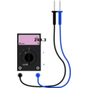 download Digital Multimeter With Leads clipart image with 225 hue color