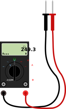 Digital Multimeter With Leads