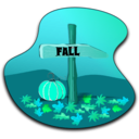 download Fall Landscape clipart image with 135 hue color