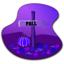 download Fall Landscape clipart image with 225 hue color