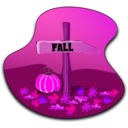 download Fall Landscape clipart image with 270 hue color