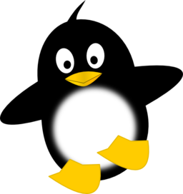 Little Funny Penguin