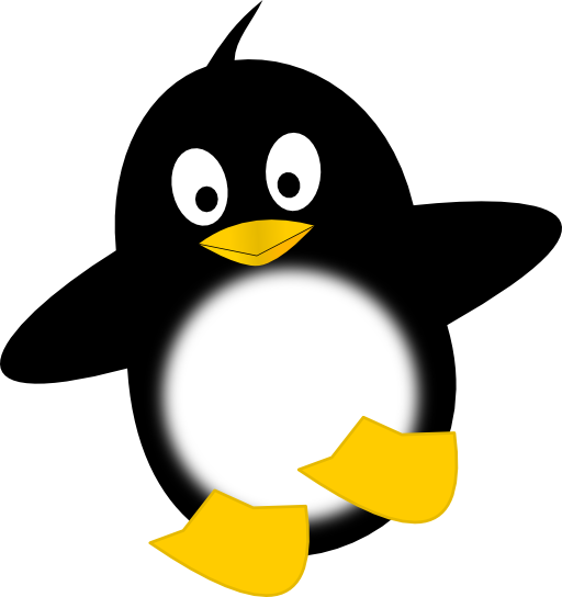 Little Funny Penguin