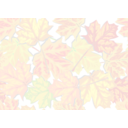 download Fall Leaves Faded clipart image with 0 hue color