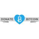 download Ribbondonatebitcoin clipart image with 180 hue color