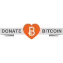 download Ribbondonatebitcoin clipart image with 0 hue color