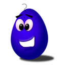 download Green Comic Egg clipart image with 135 hue color