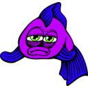 download Fish clipart image with 225 hue color