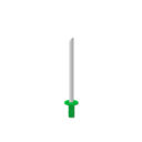 download Sword clipart image with 90 hue color