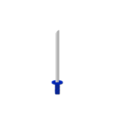 download Sword clipart image with 180 hue color