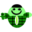 download Mr Bean clipart image with 90 hue color