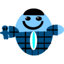 download Mr Bean clipart image with 180 hue color