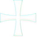 download Holy Greek Color Cross clipart image with 135 hue color
