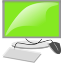 download Computer clipart image with 270 hue color