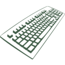 download Keyboard clipart image with 135 hue color