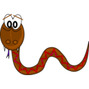 download Snake clipart image with 270 hue color