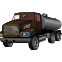 download Cistern Truck clipart image with 180 hue color