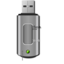 download Pen Drive clipart image with 225 hue color
